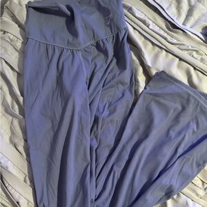 Gymshark Blue-Gray flare Leggings